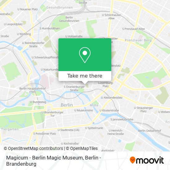 Карта Magicum - Berlin Magic Museum