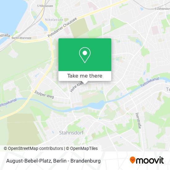 August-Bebel-Platz map