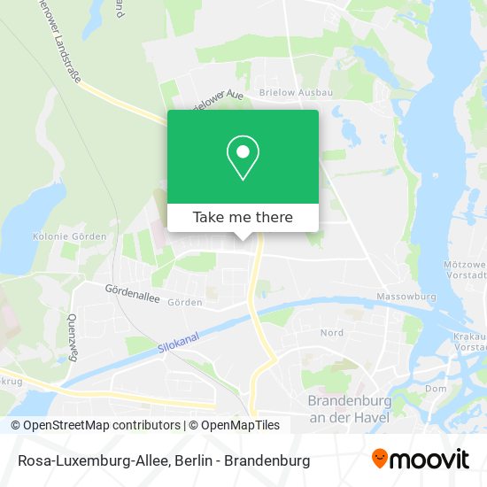 Rosa-Luxemburg-Allee map