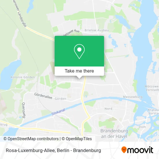 Rosa-Luxemburg-Allee map