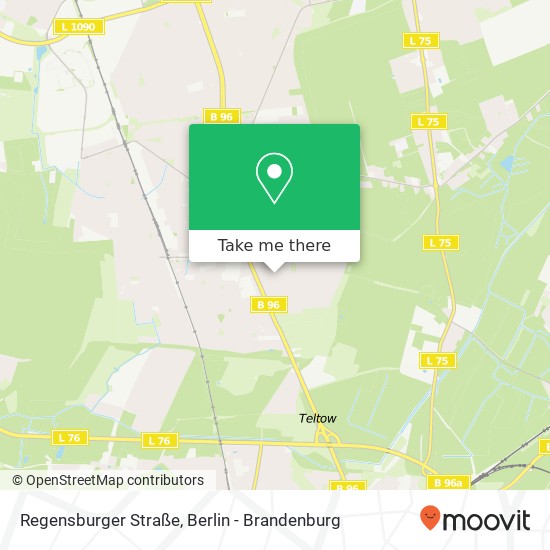 Regensburger Straße map