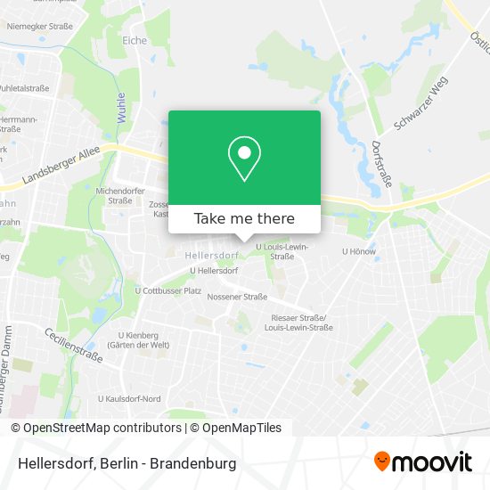 Hellersdorf map