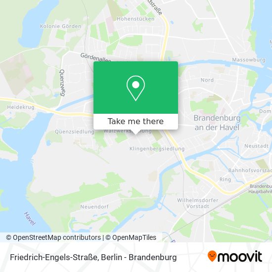 Карта Friedrich-Engels-Straße