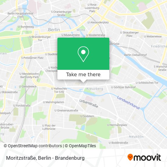 Moritzstraße map