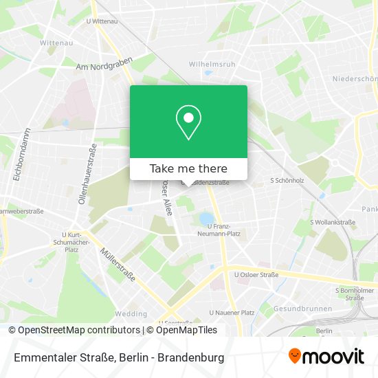 Карта Emmentaler Straße