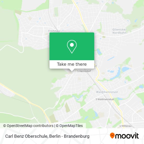 Carl Benz Oberschule map