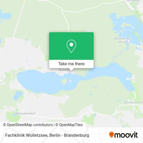 Fachklinik Wolletzsee map