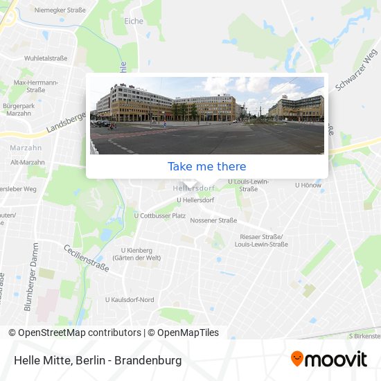 Helle Mitte map
