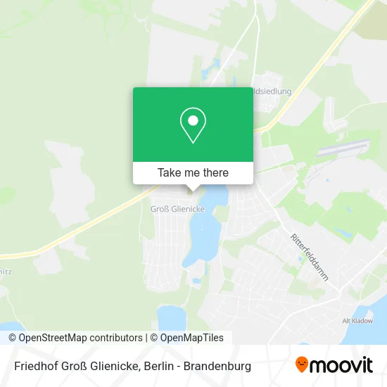 Карта Friedhof Groß Glienicke