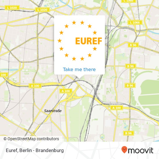 Карта Euref