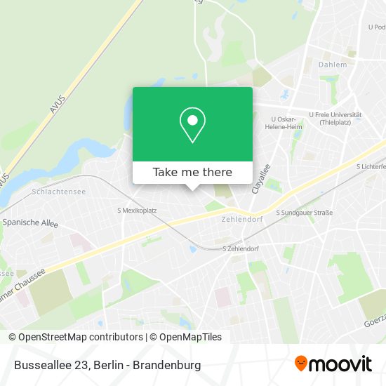 Busseallee 23 map