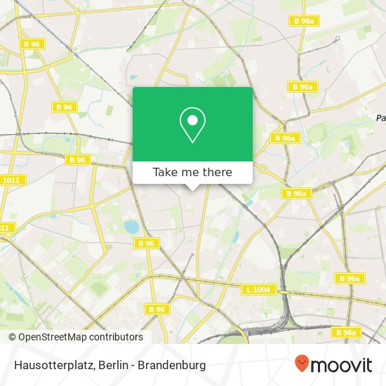 Hausotterplatz map