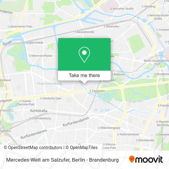 Карта Mercedes-Welt am Salzufer