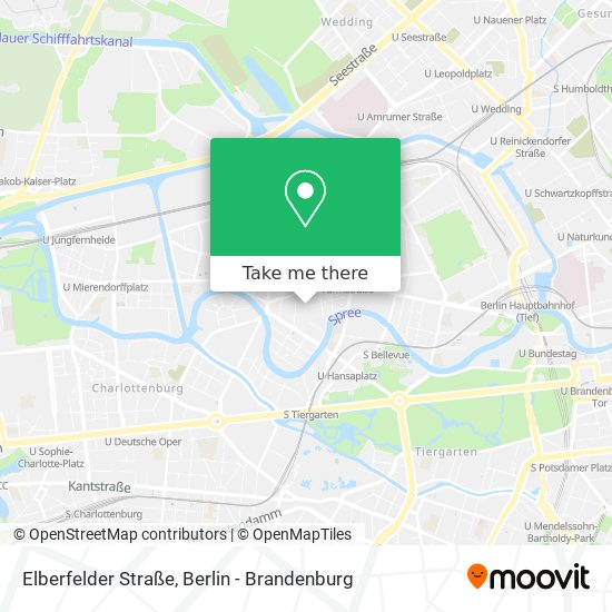 Карта Elberfelder Straße