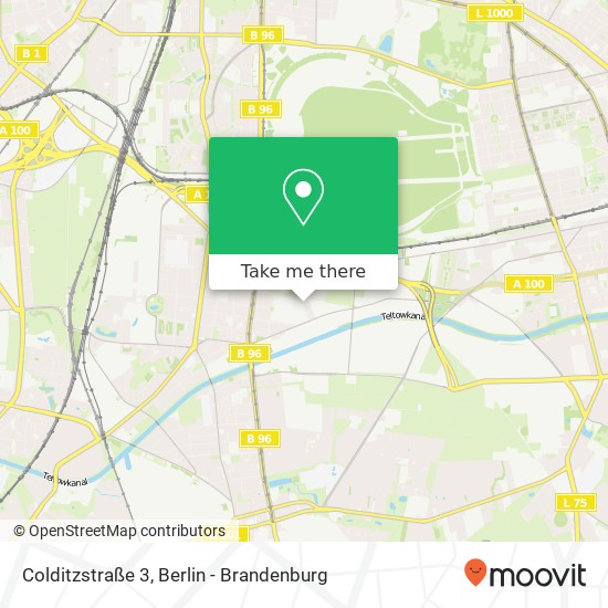 Карта Colditzstraße 3