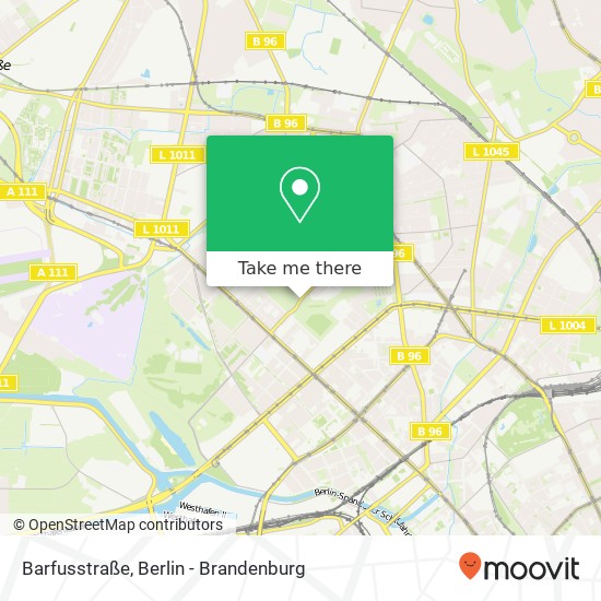Карта Barfusstraße