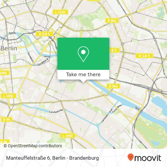 Manteuffelstraße 6 map