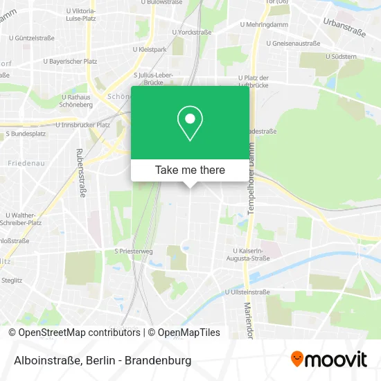 Карта Alboinstraße