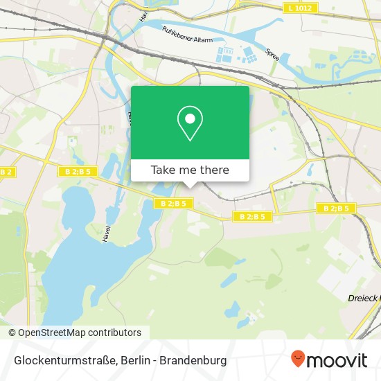 Glockenturmstraße map