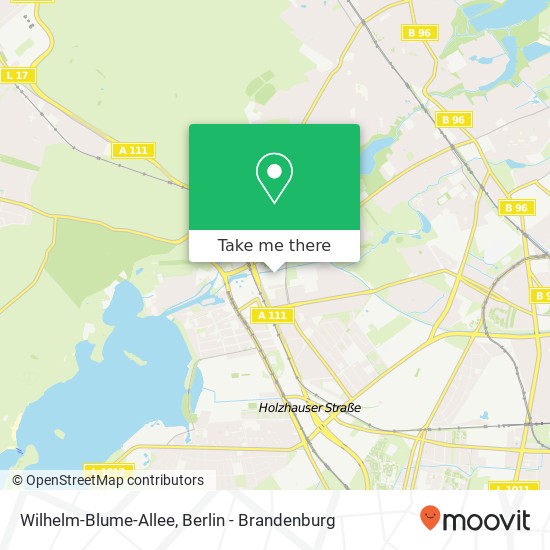 Wilhelm-Blume-Allee map