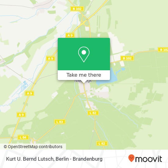 Kurt U. Bernd Lutsch map