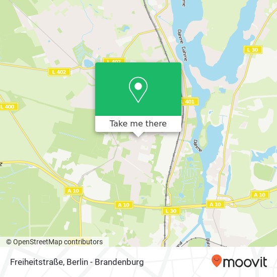 Freiheitstraße map