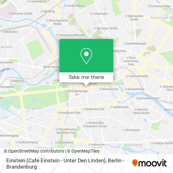 Einstein (Cafe Einstein - Unter Den Linden) map