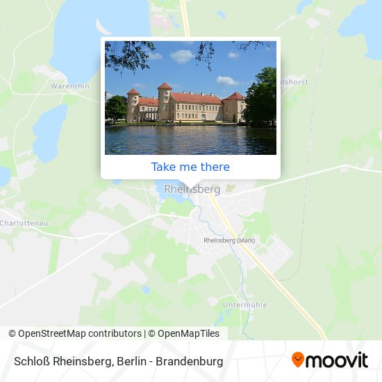 Карта Schloß Rheinsberg