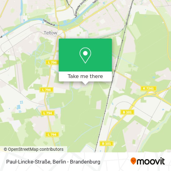 Paul-Lincke-Straße map