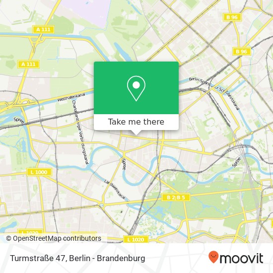 Turmstraße 47 map