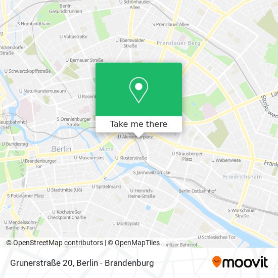 Grunerstraße 20 map