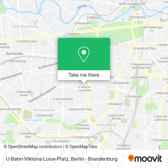 U-Bahn-Viktoria-Luise-Platz map