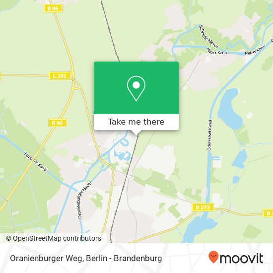 Oranienburger Weg map