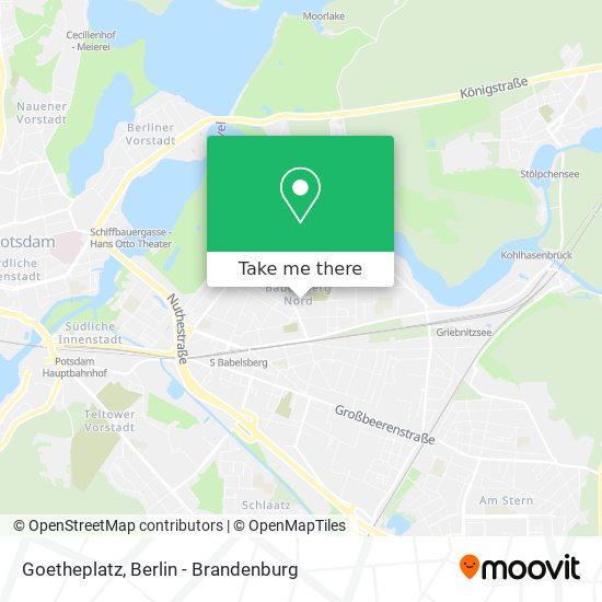 Goetheplatz map