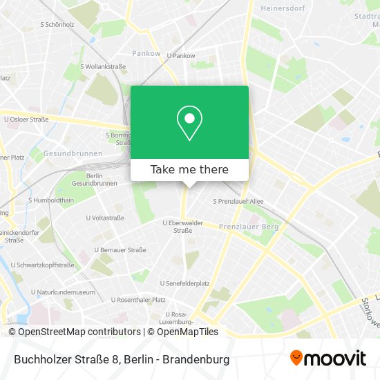 Карта Buchholzer Straße 8