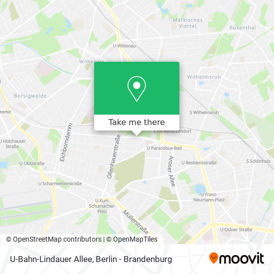 U-Bahn-Lindauer Allee map