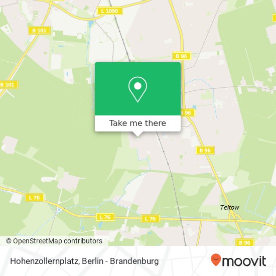 Hohenzollernplatz map