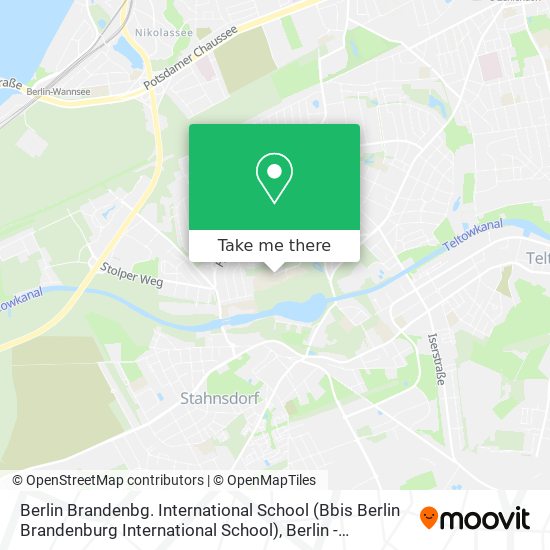 Карта Berlin Brandenbg. International School (Bbis Berlin Brandenburg International School)