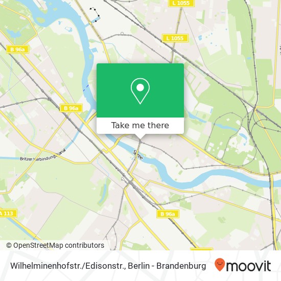 Wilhelminenhofstr./Edisonstr. map