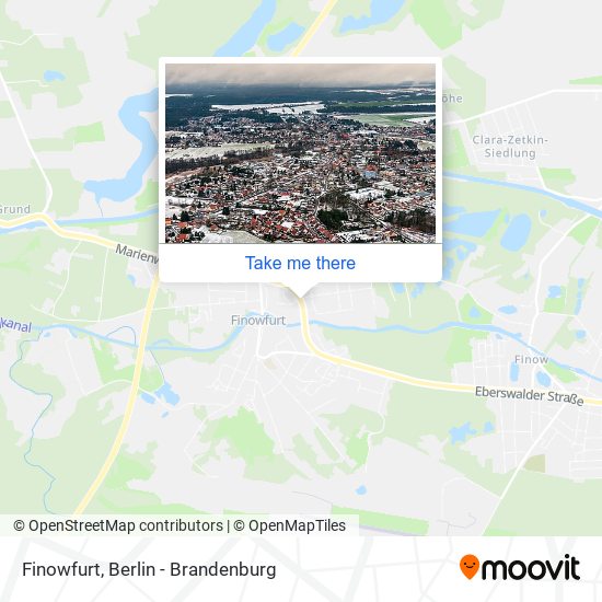 Карта Finowfurt