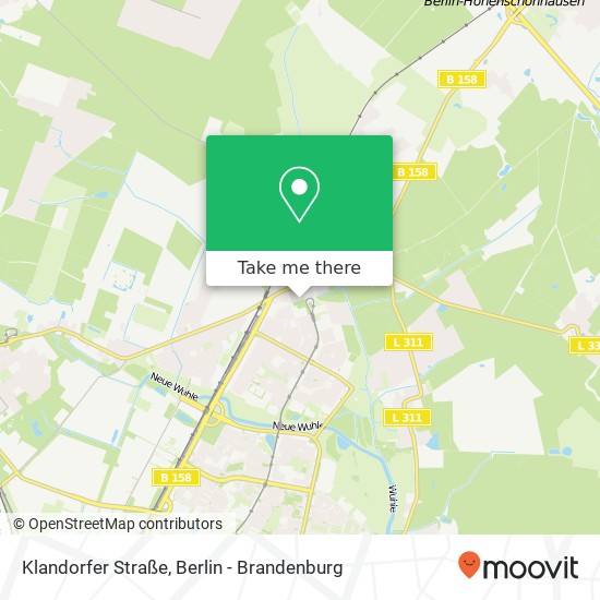 Klandorfer Straße map