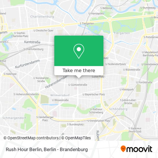 Rush Hour Berlin map