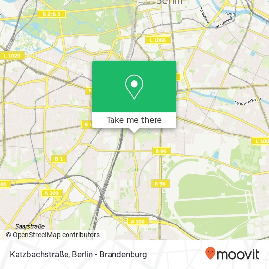 Katzbachstraße map
