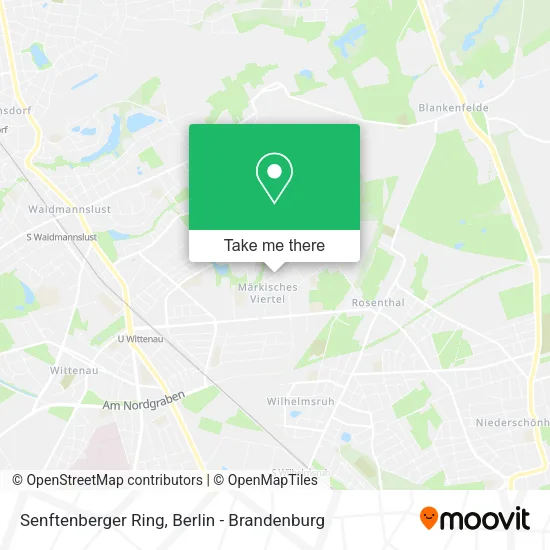 Карта Senftenberger Ring