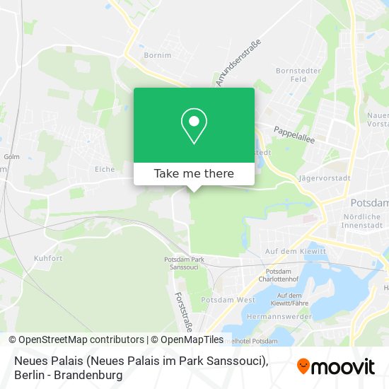 Neues Palais (Neues Palais im Park Sanssouci) map