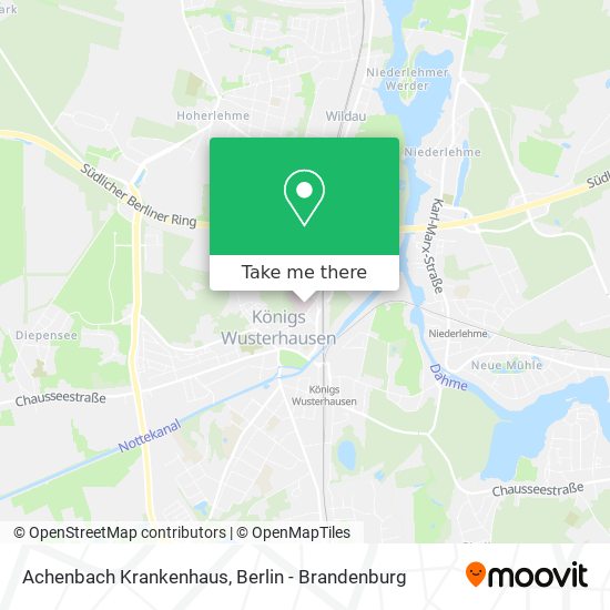 Achenbach Krankenhaus map