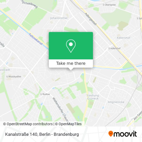 Kanalstraße 140 map