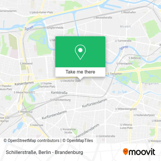 Карта Schillerstraße