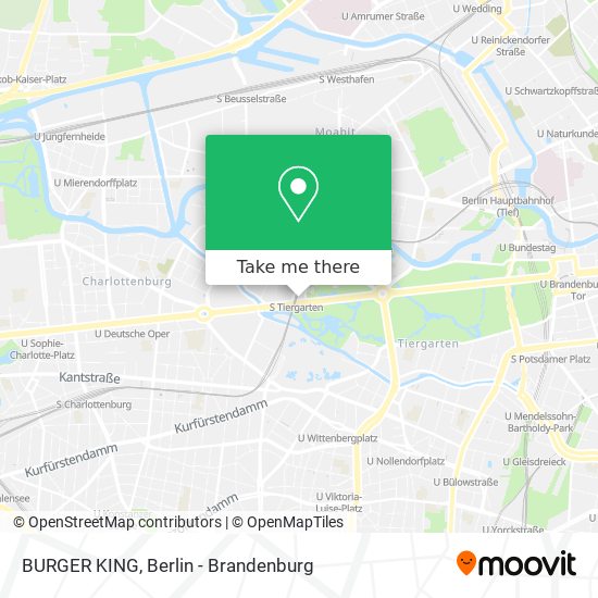 BURGER KING map