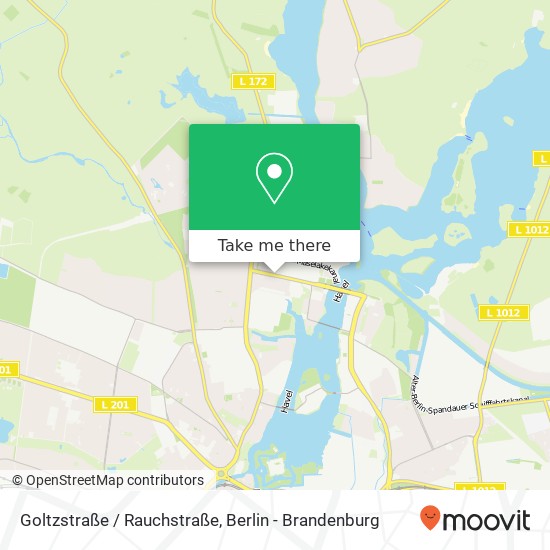 Карта Goltzstraße / Rauchstraße